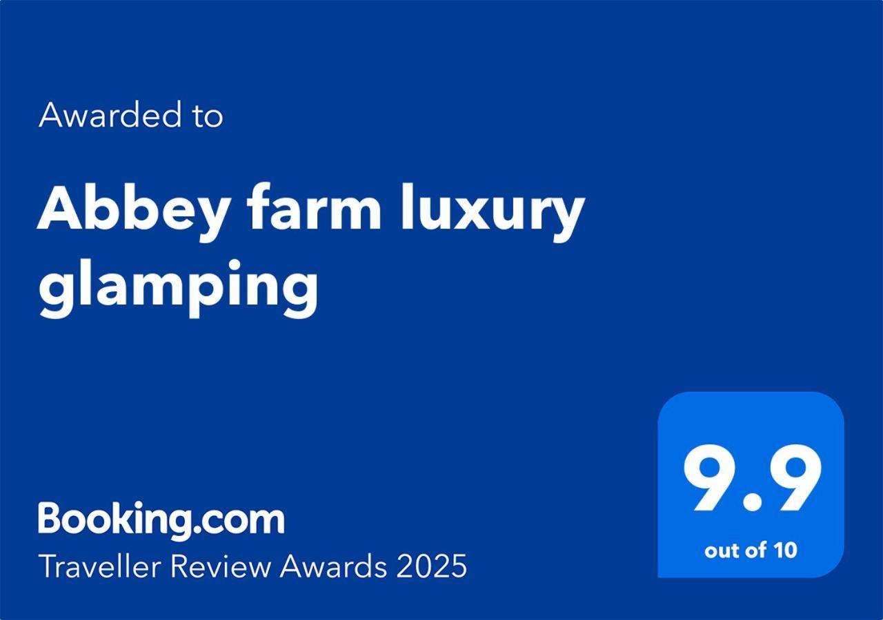 Abbey Farm Luxury Glamping Hotell Rhuddlan Eksteriør bilde